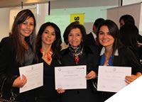 imagen: Empresarios capacitados por la Oficina de Formación Empresarial de Bancóldex durante el 2013