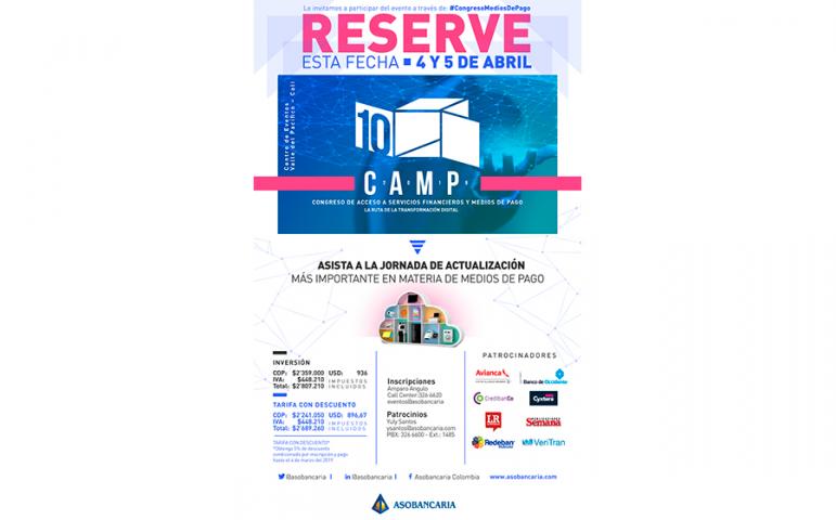 Congreso de Acceso a Servicios Financieros y Medios de Pago 2019 Congreso de Acceso a Servicios Financieros y Medios de Pago