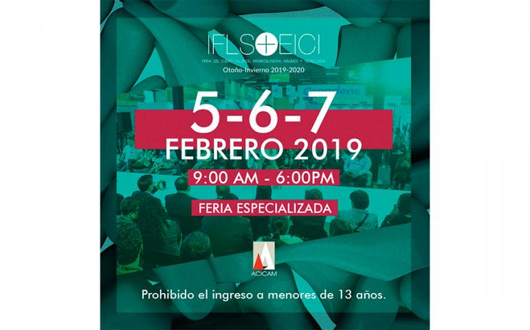 Feria Internacional del Cuero, Calzado, Marroquinería, Insumos y Tecnología IFLS2019 + EICI2019, Feria Internacional del Cuero, Calzado, Marroquinería, Insumos y Tecnología