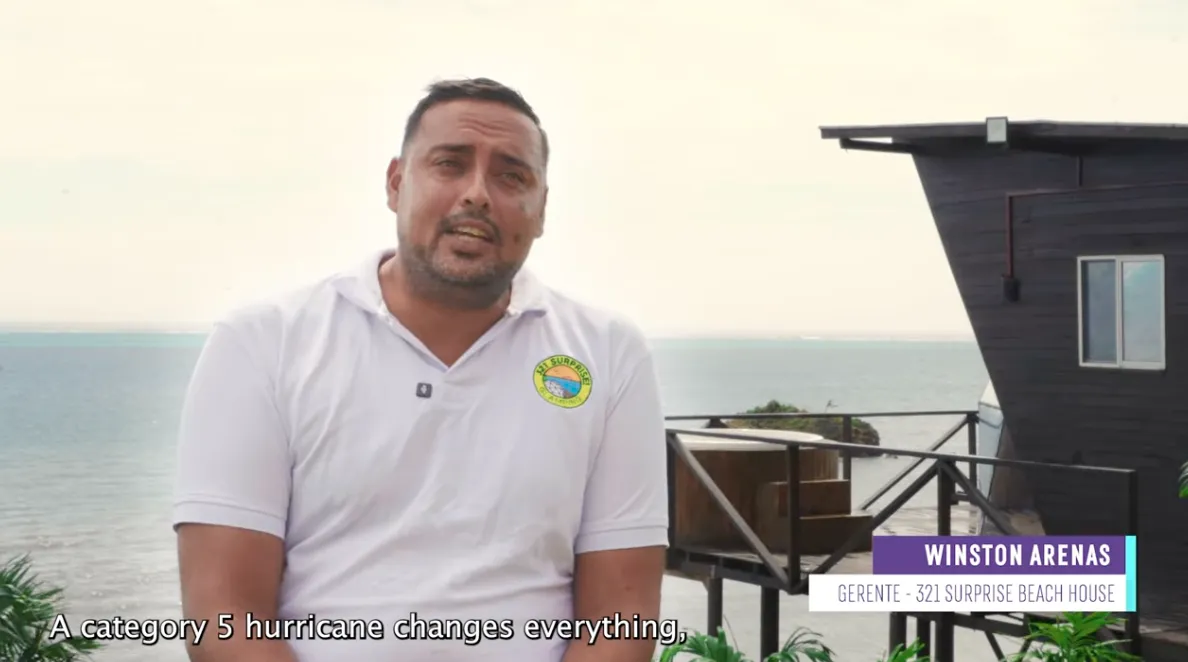 Empresario Winston Arenas